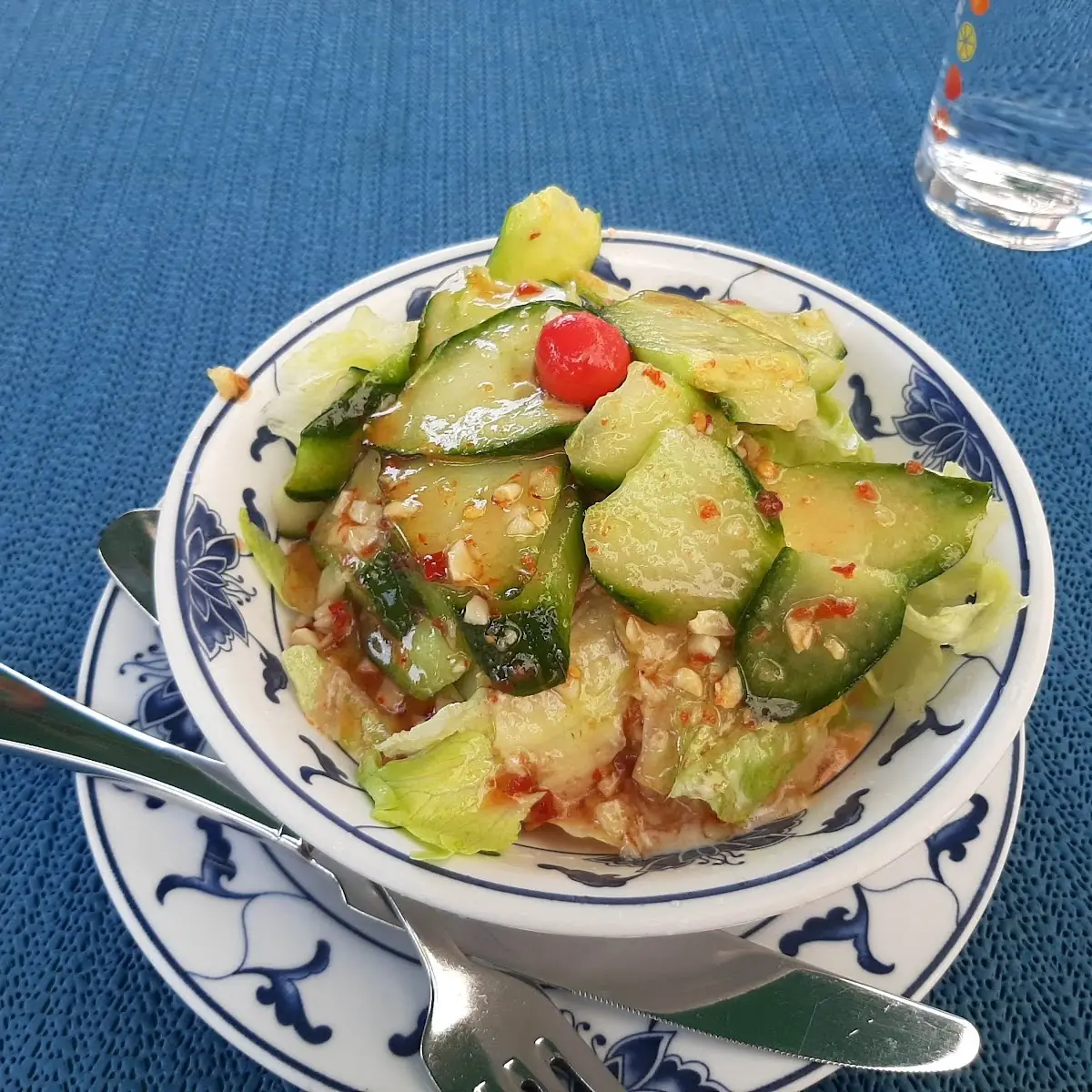 Gurkensalat Knoblauch
