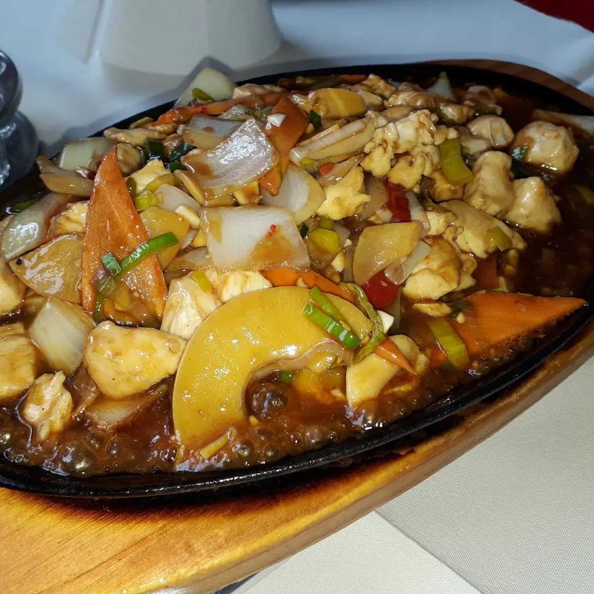 Hühnerfleisch Gemüse