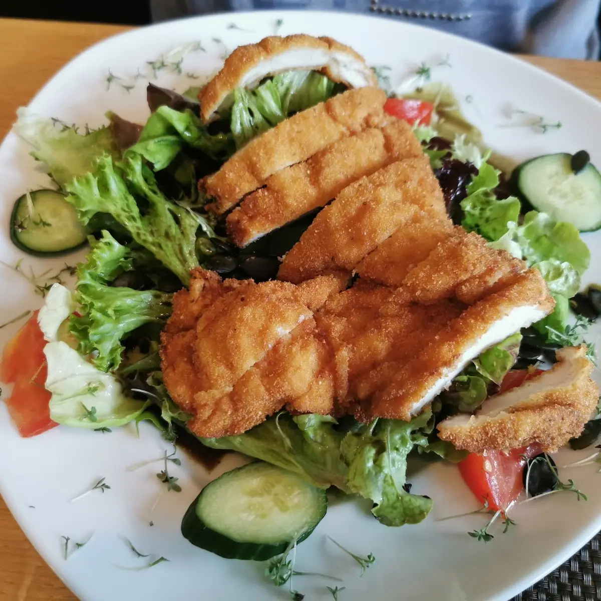 Backhendlsalat