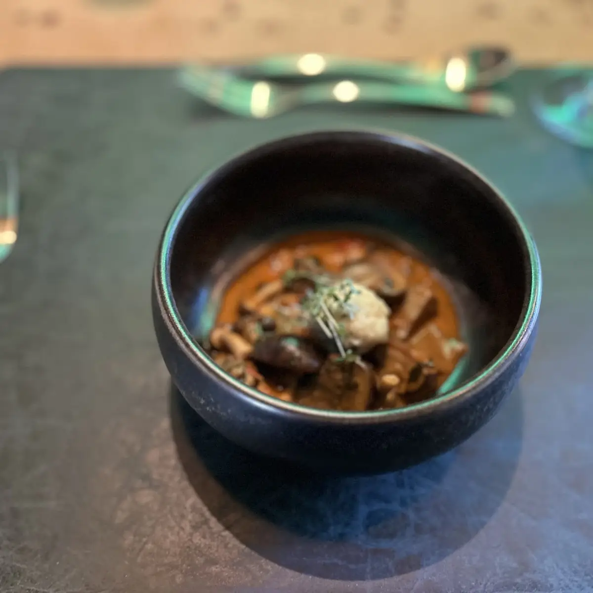 Pilzgulasch Mit Semmelknödel