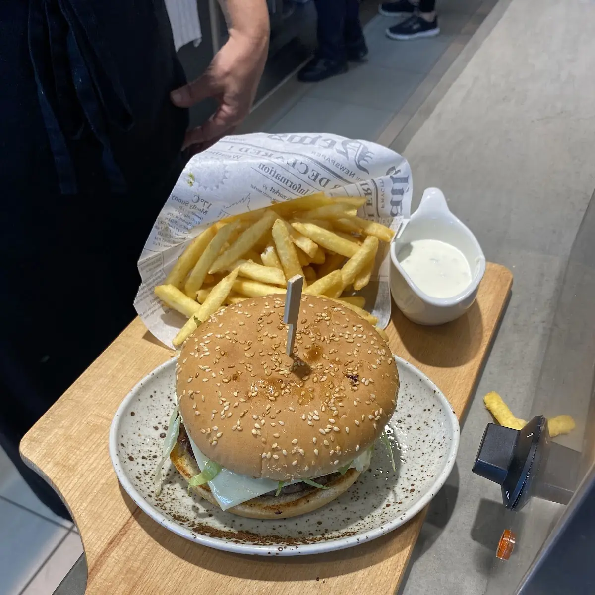 Hamburger Sa Krumpiricima