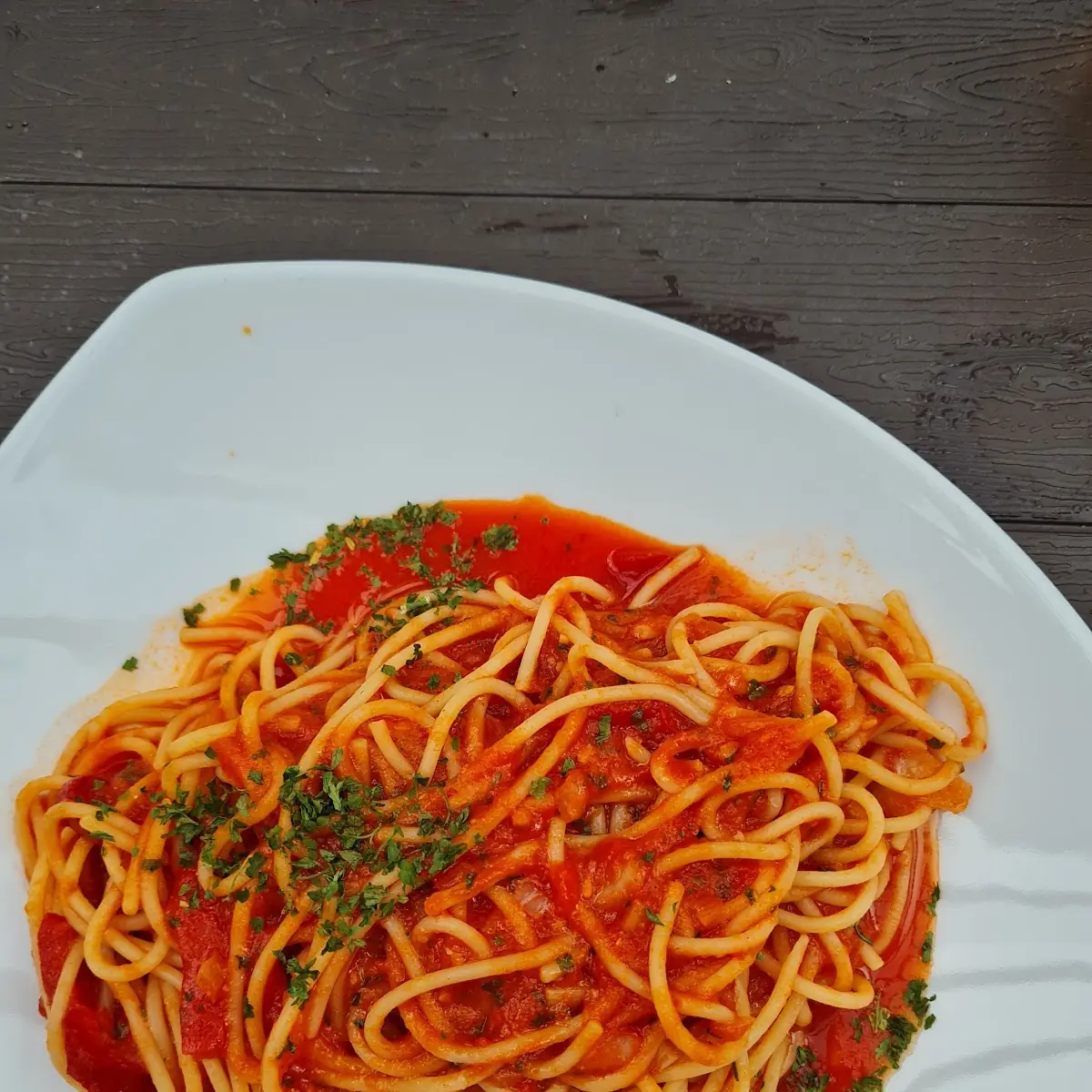 Pasta all'arrabbiata (scharf)