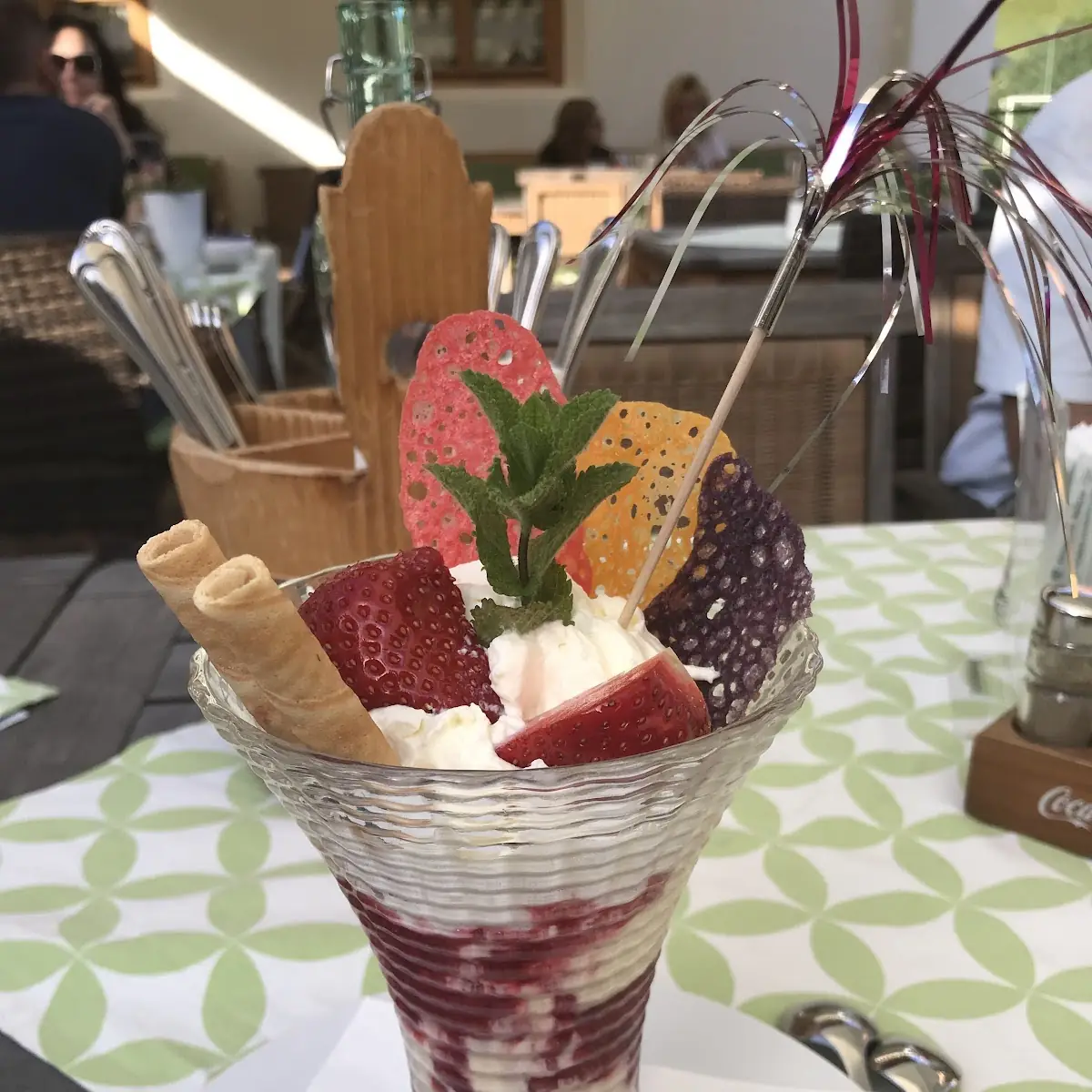 Erdbeerbecher
