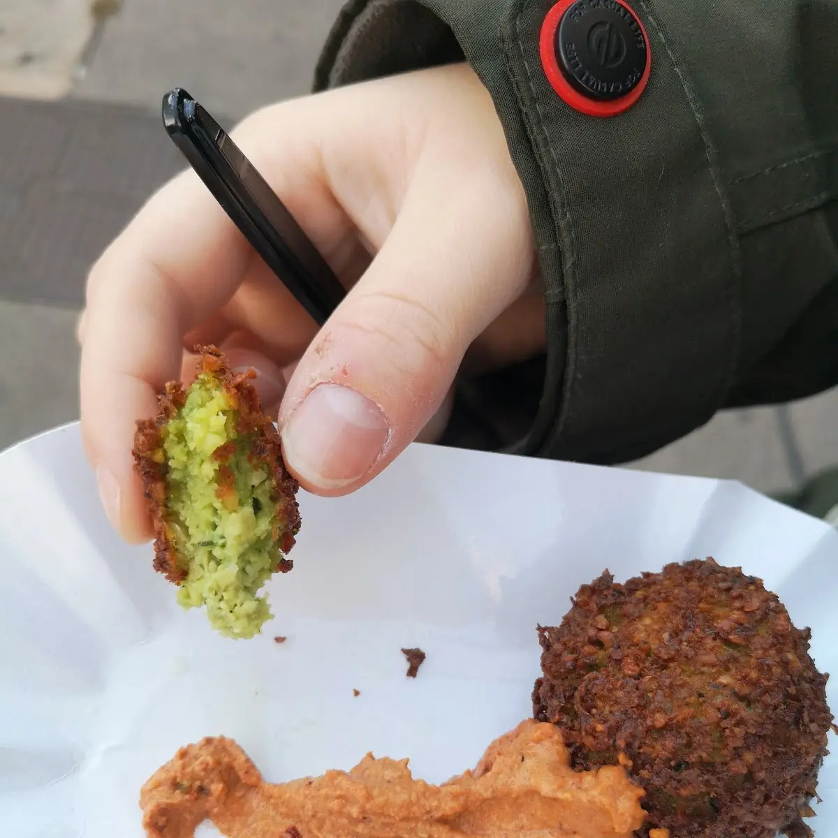 Falafel & Chili Sauce
