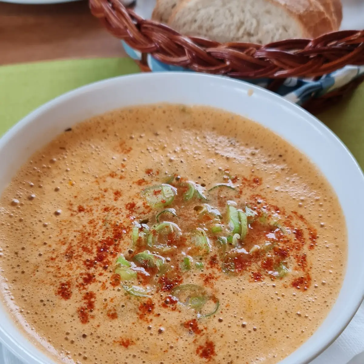 Gebundene Fischsuppe