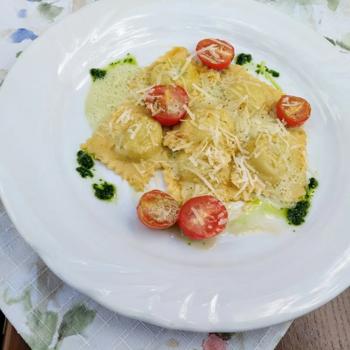 Hausgemachte Ravioli