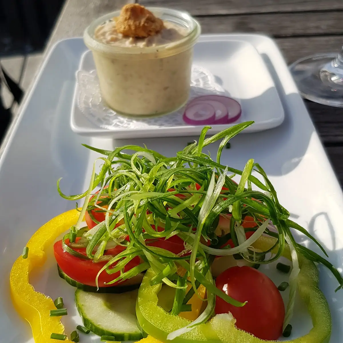 Aufstrich Mit Salat