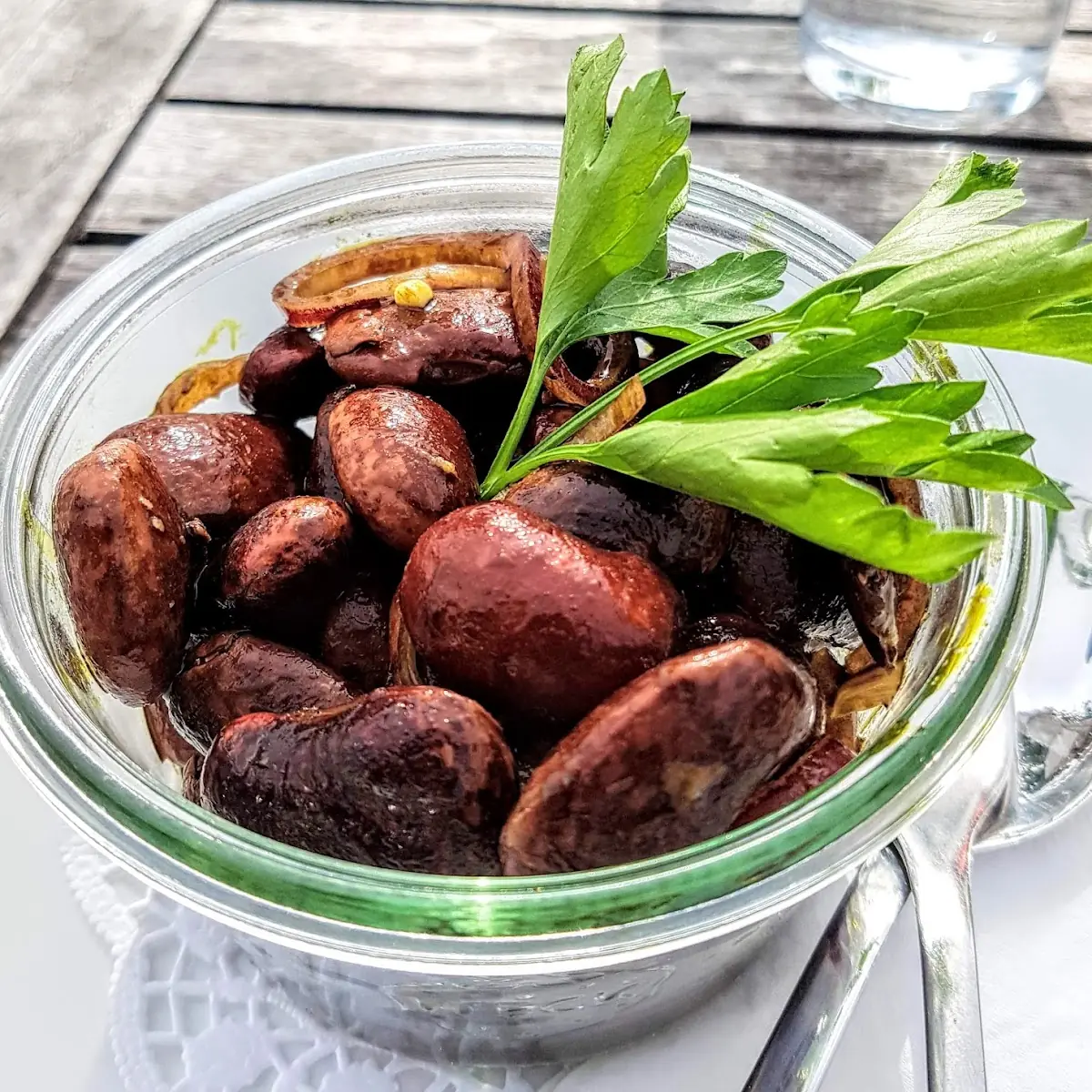 Käferbohnen Salat Mit Kürbiskernöl
