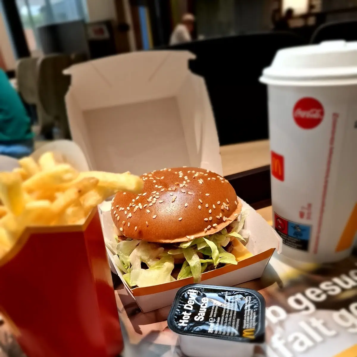 Cheeseburger and Fries