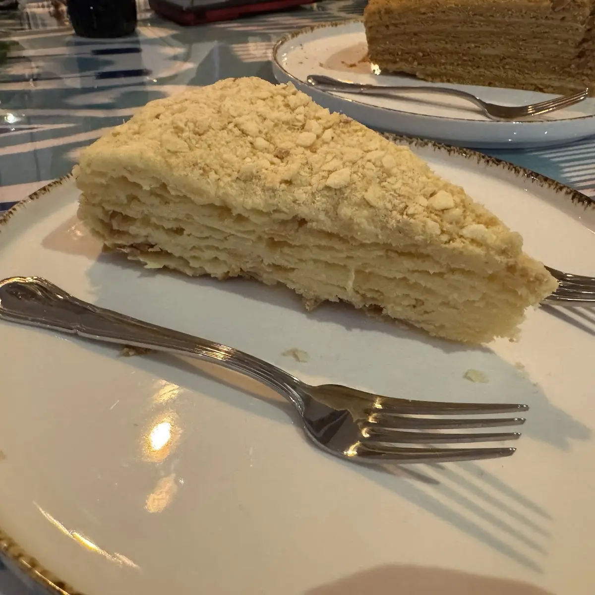 Medovik Schnitte