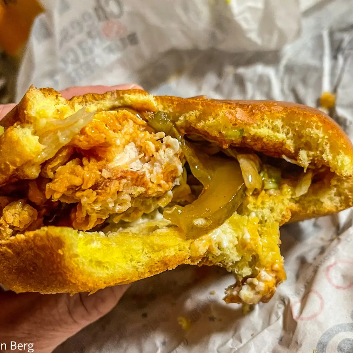 Kentucky BBQ Zinger Burger