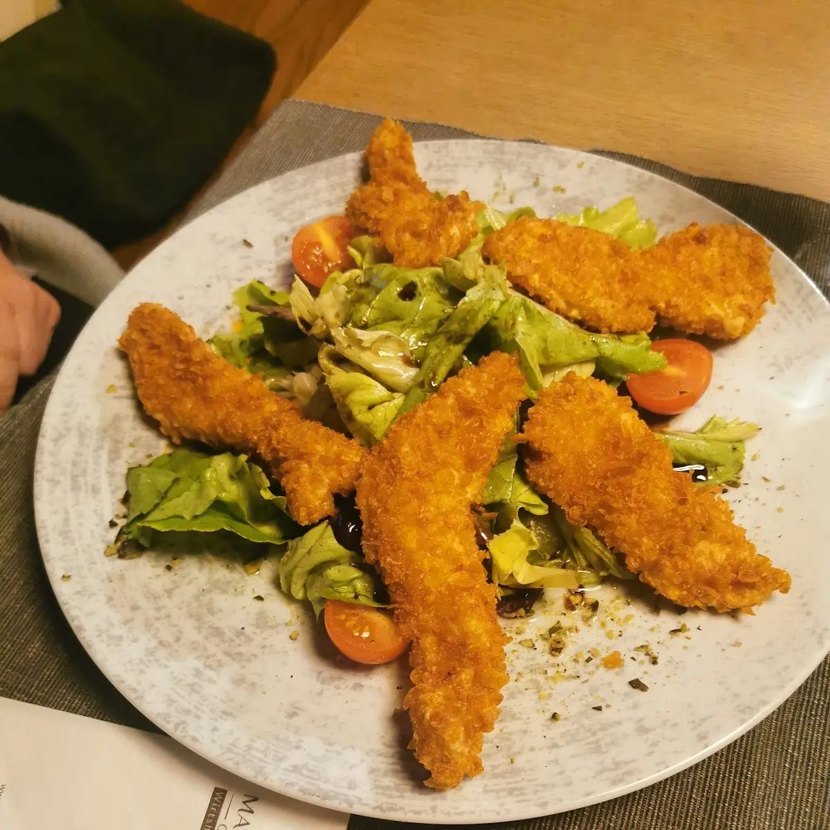Backhendel Salat