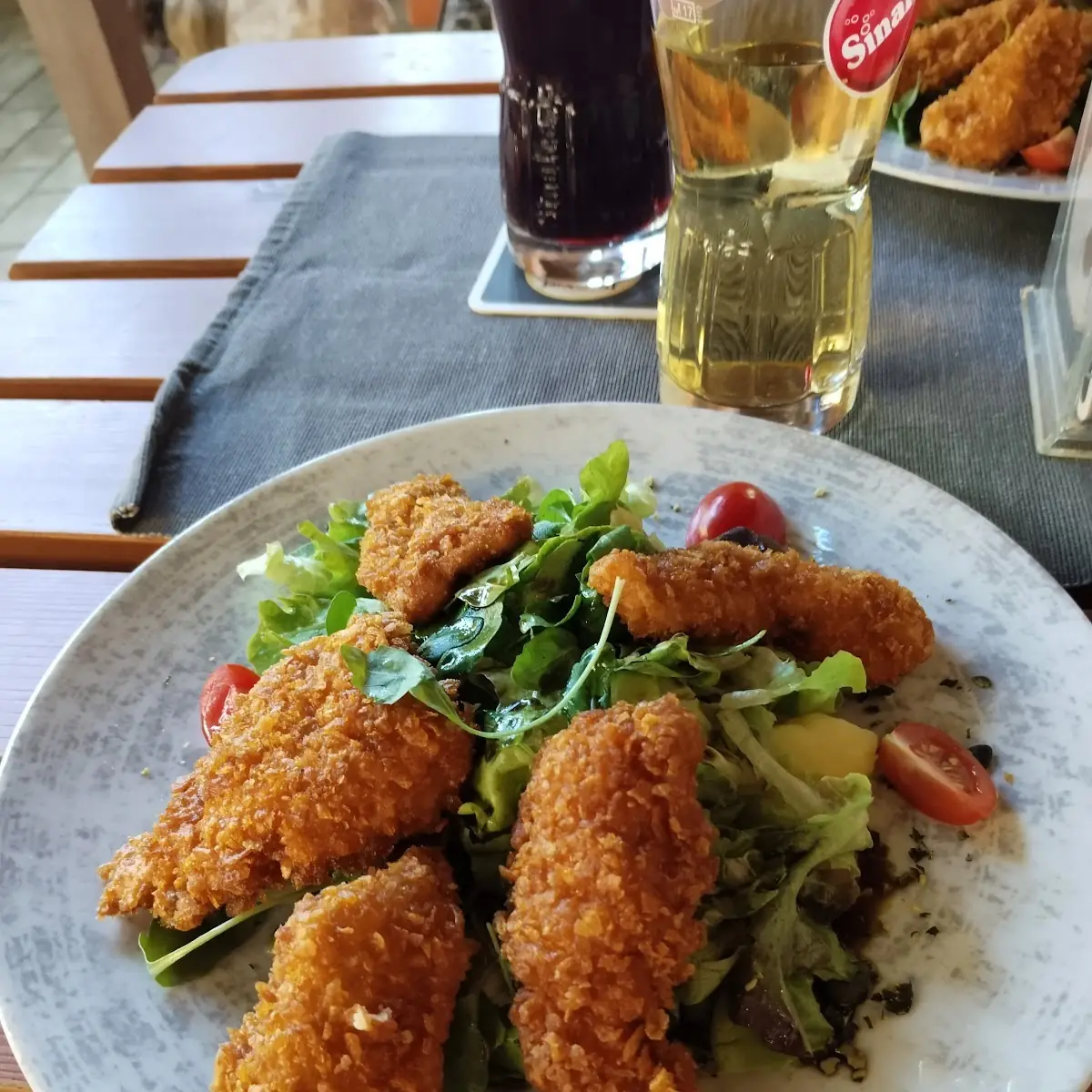 Steirischer Backhendl Salat