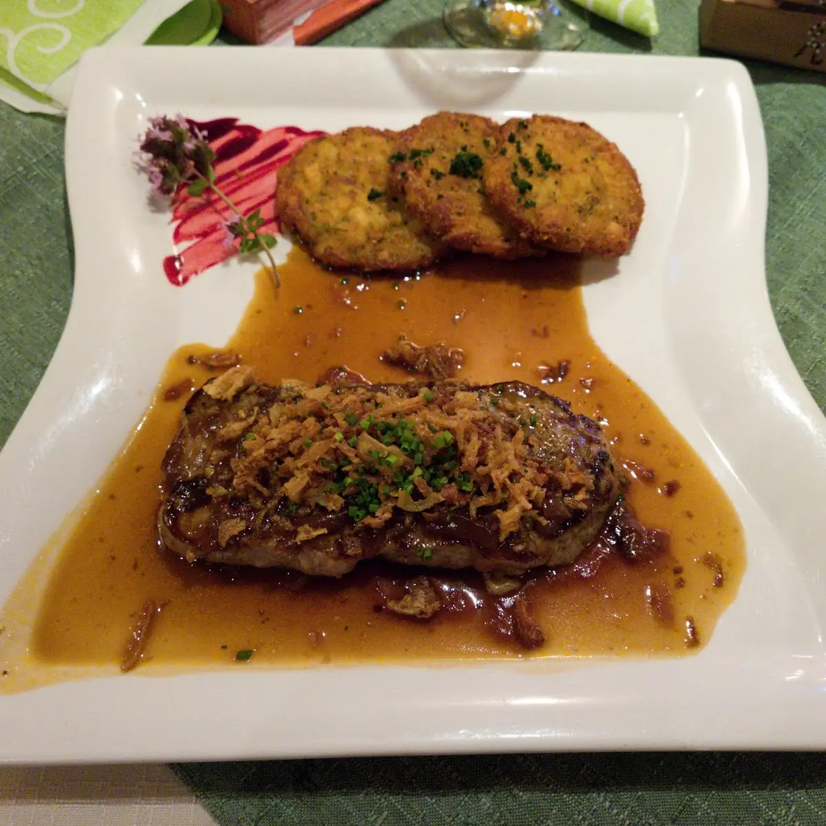 Zwiebelrostbraten