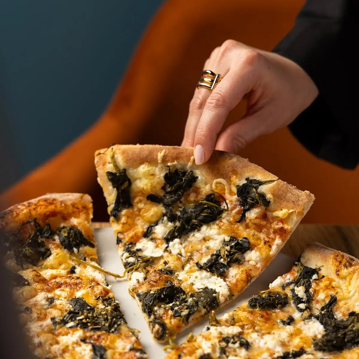 Pizza Spinat-feta