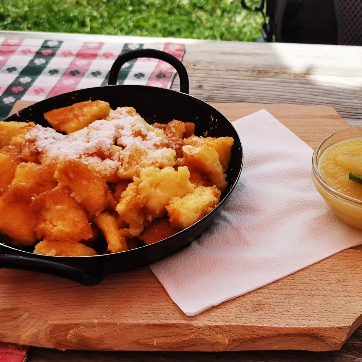 Kaiserschmarrn Mit Apfelmus