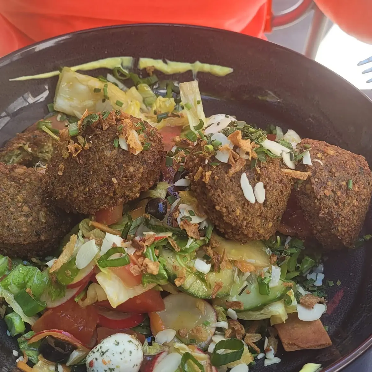 Falafel Mit Salat