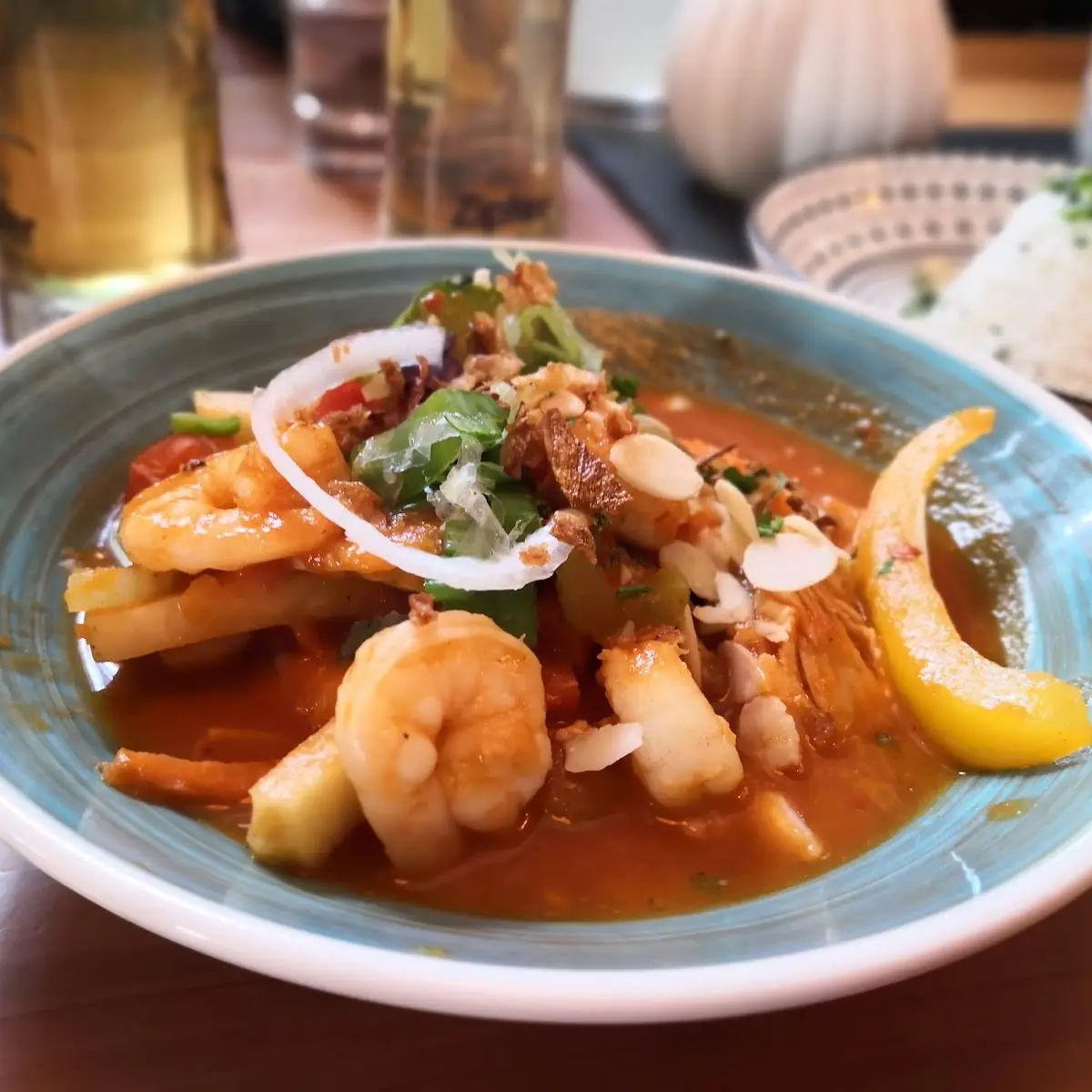 Orientalisches Fischcurry