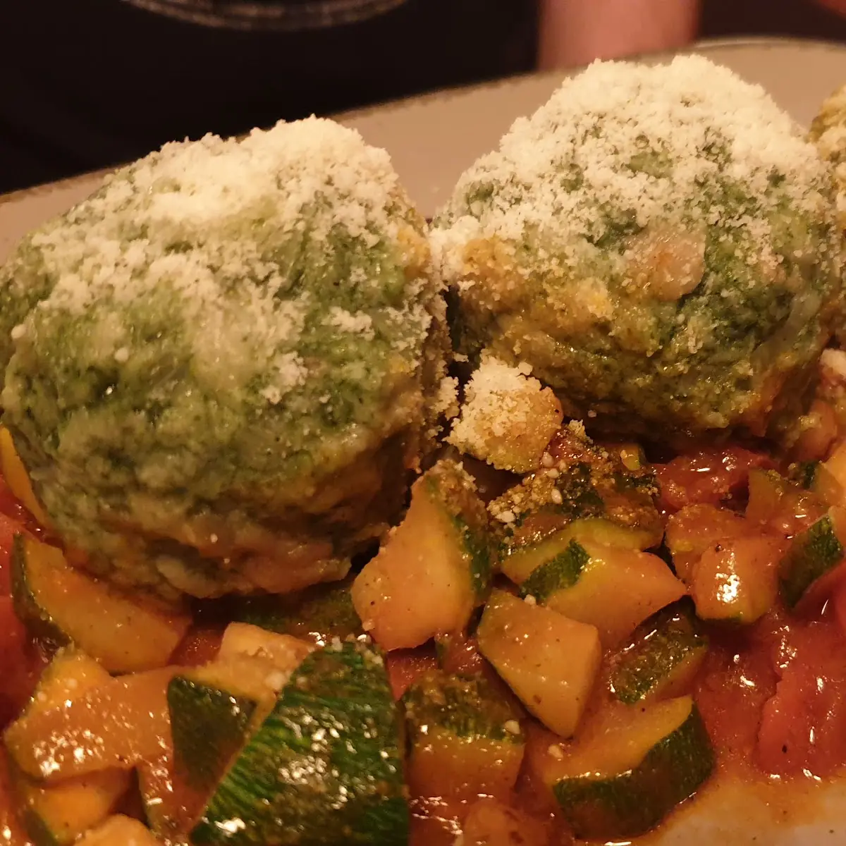 Spinatknödel