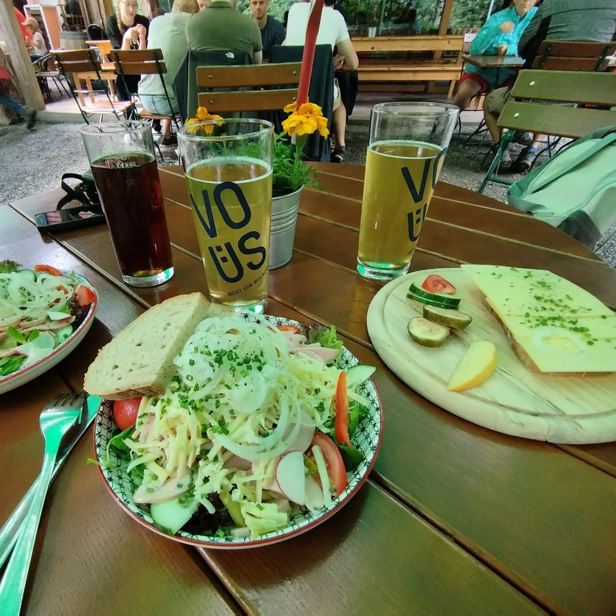 Lumpensalat Und Wurstsalat