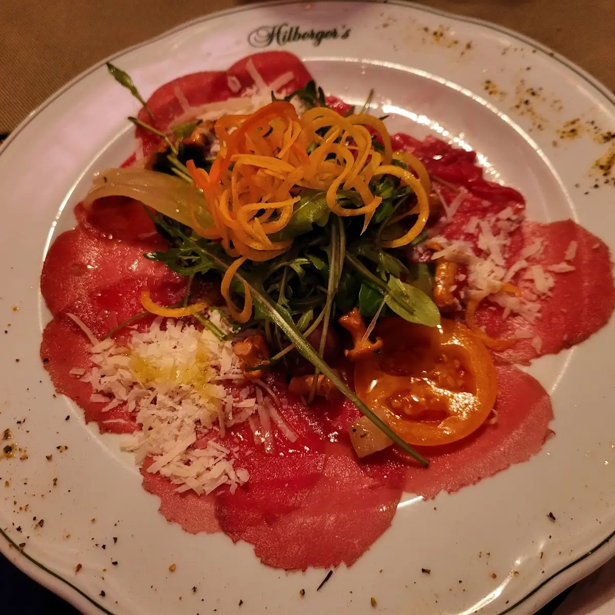 Carpsccio Di Manzo