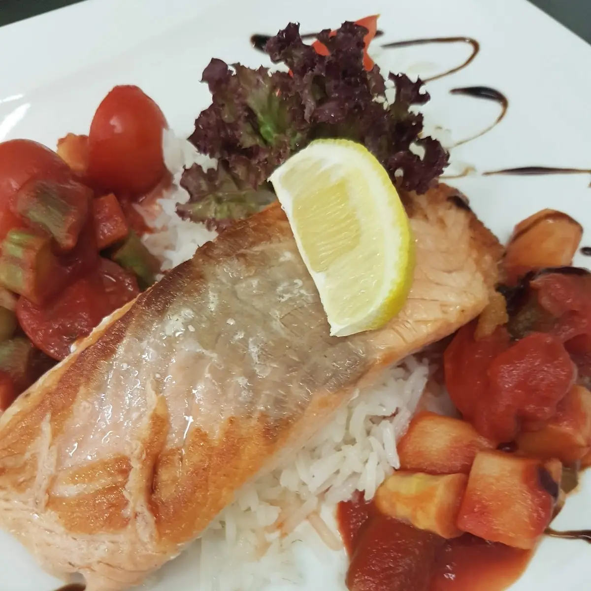 Gegrilltes Rotbarschfilet
