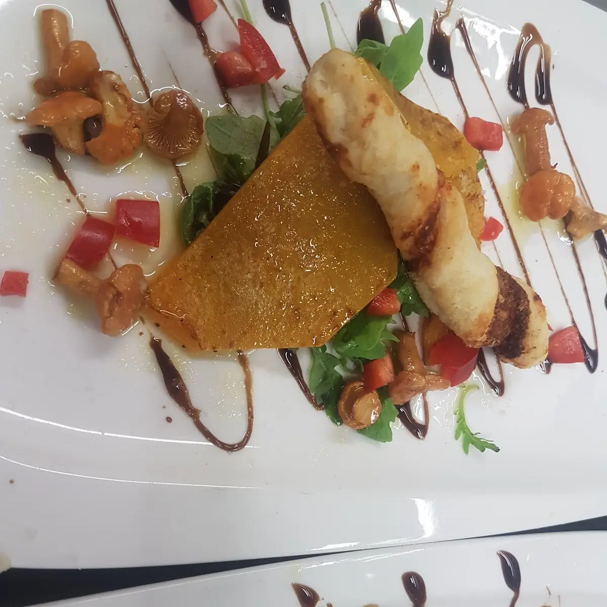 Kürbiscarpaccio