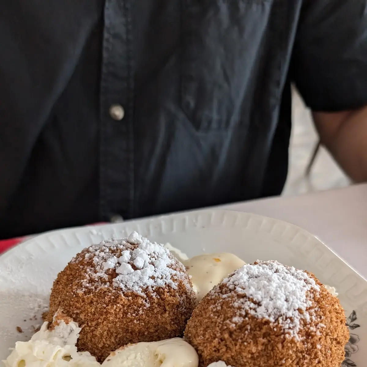Marillen Knödel Mit Vanilleeis