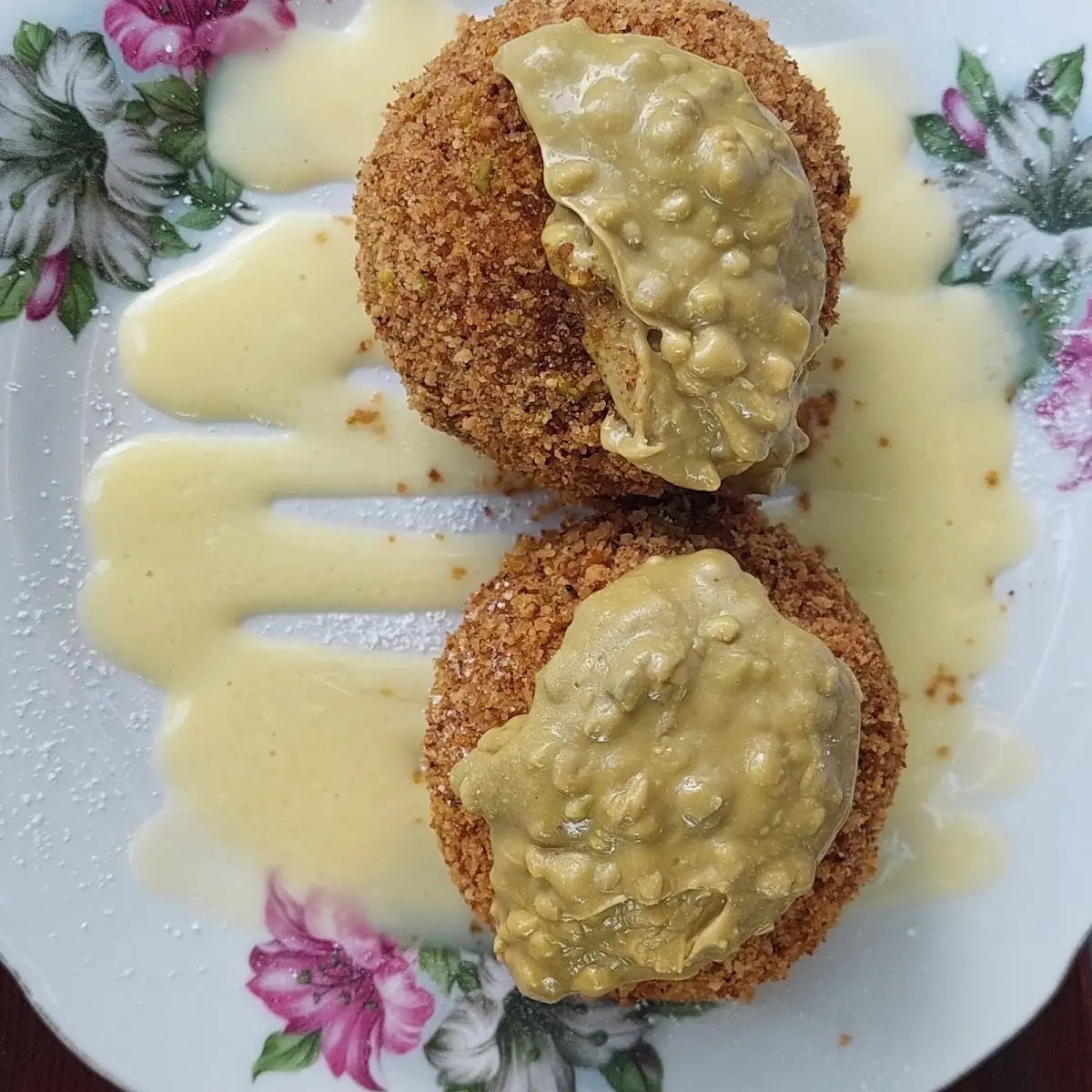 Pistazien Knödel