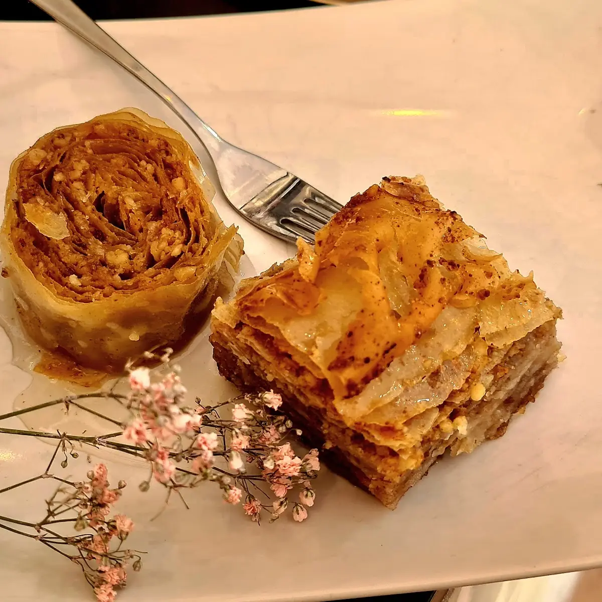 Rosenbaklava & Baklava