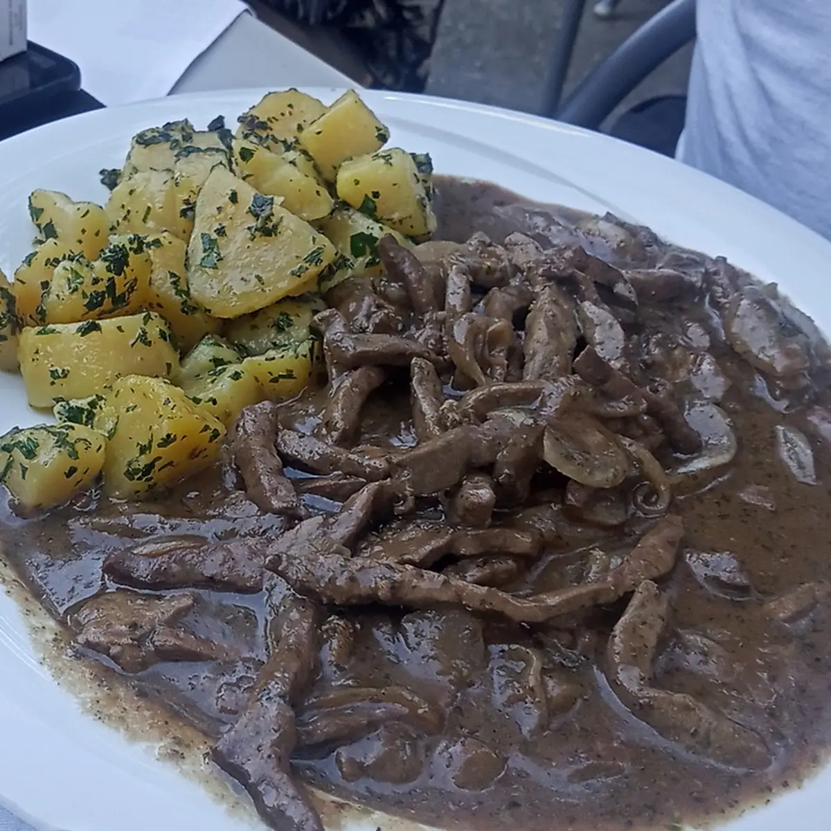 Geröstete Leber