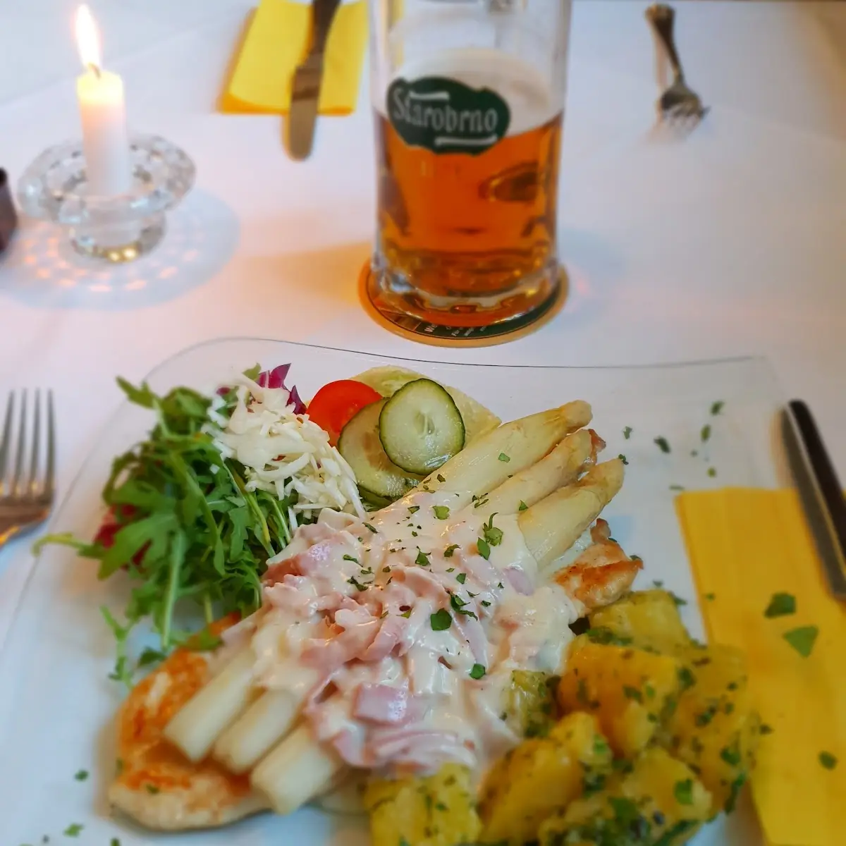 Hühnerfilet Mit Spargel