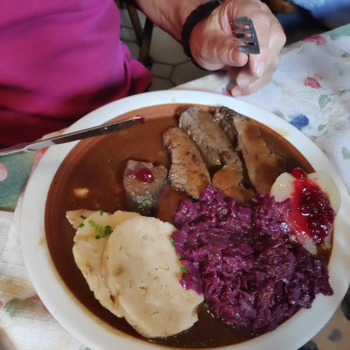 Hirschbraten