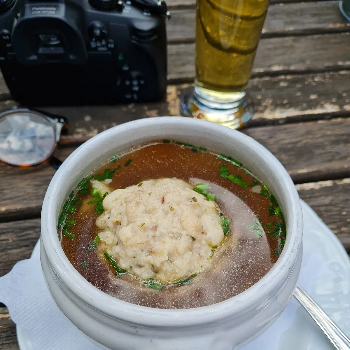 Speckknödelsuppe