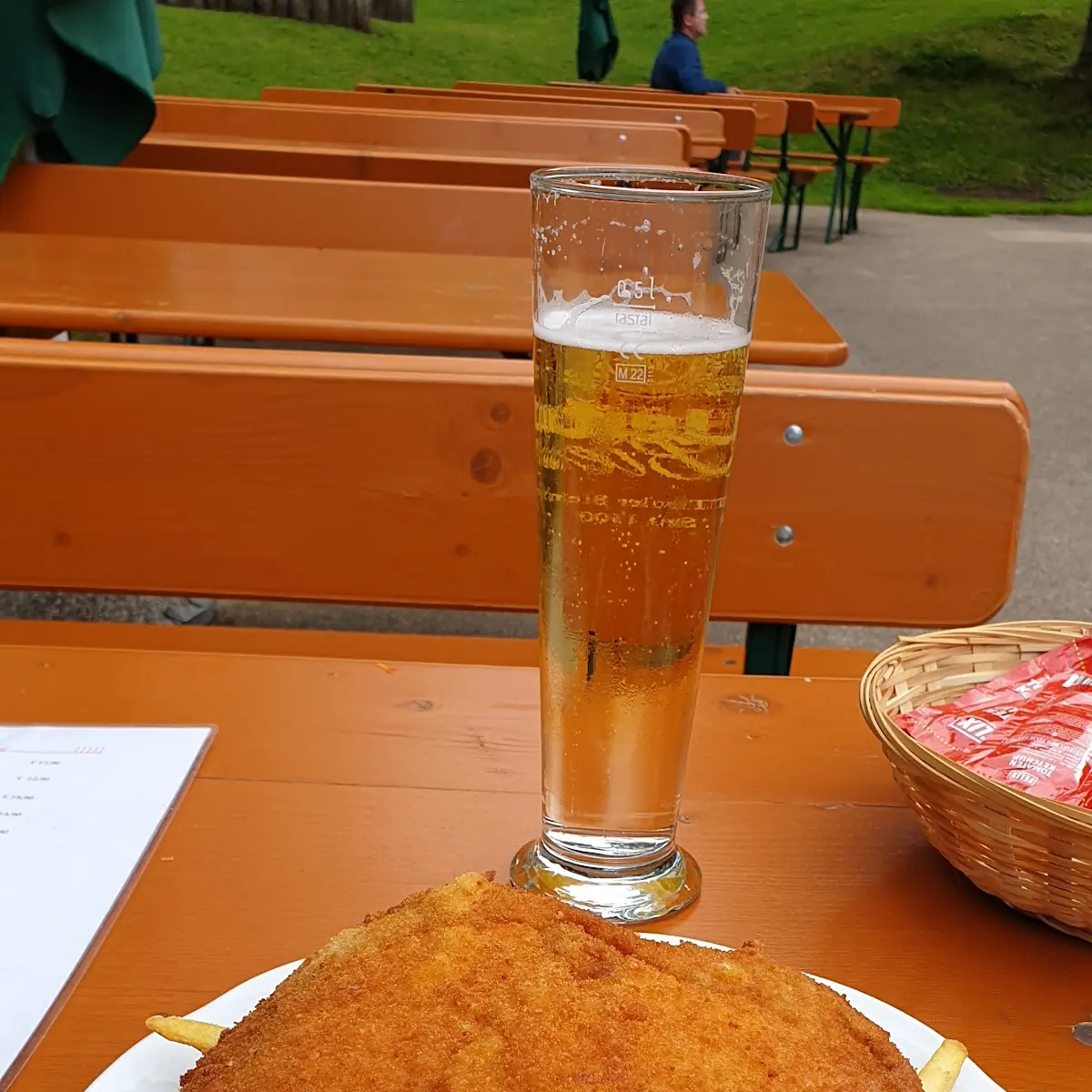Wiener Schnitzel Mit Pommes Frites