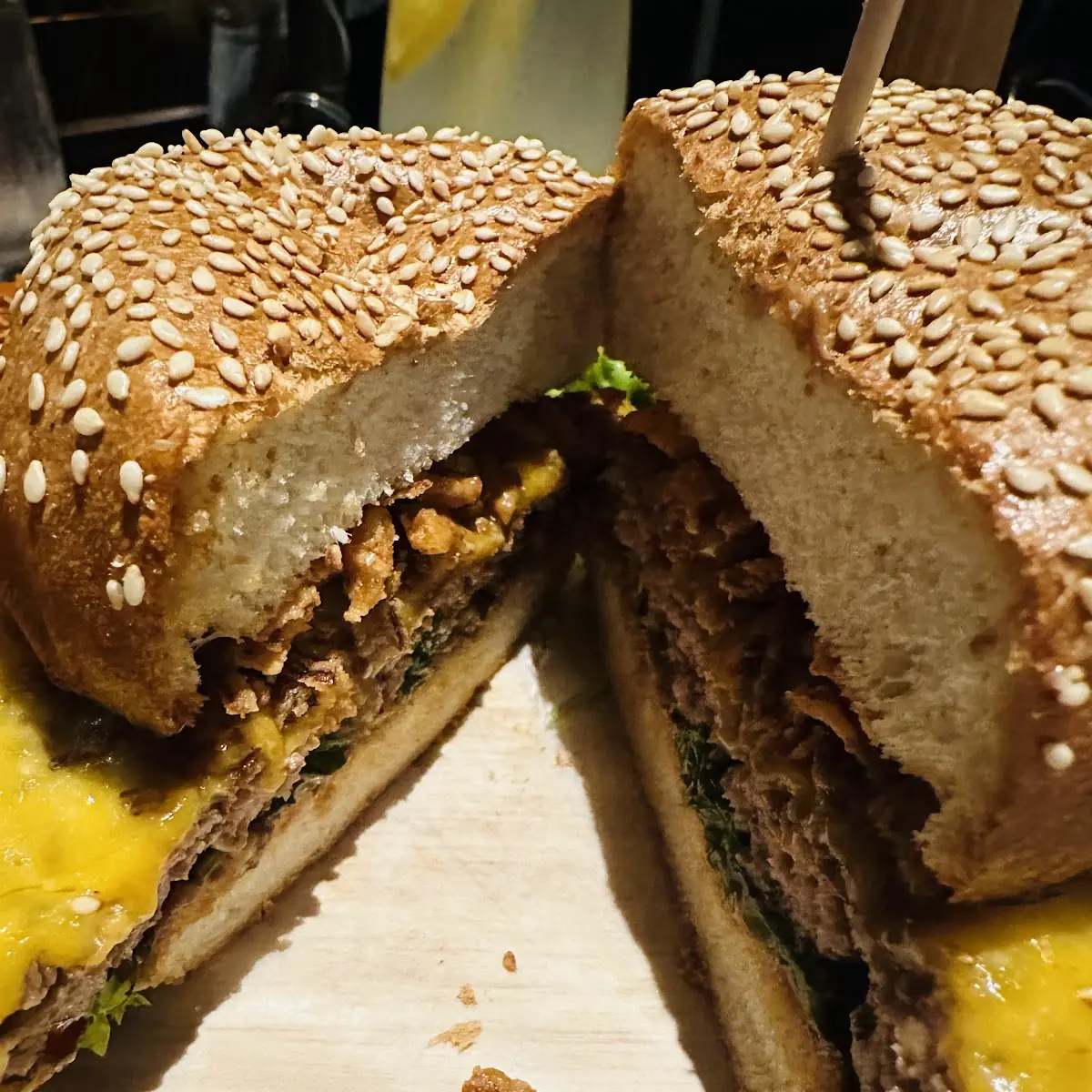 Biscoff Burger