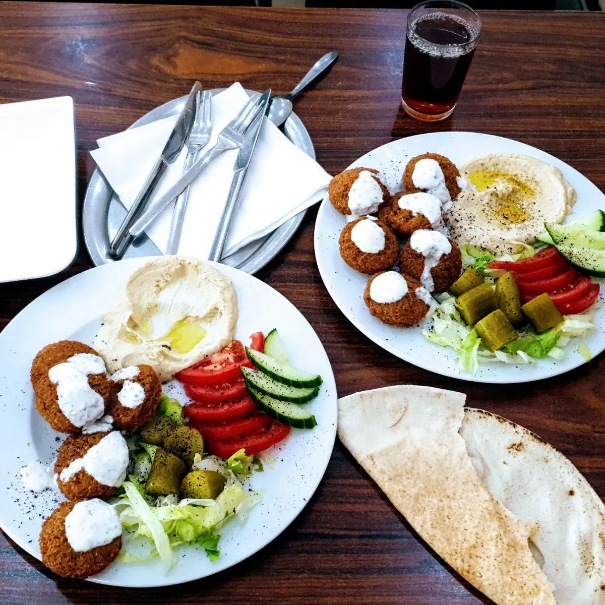 Flafel Teller
