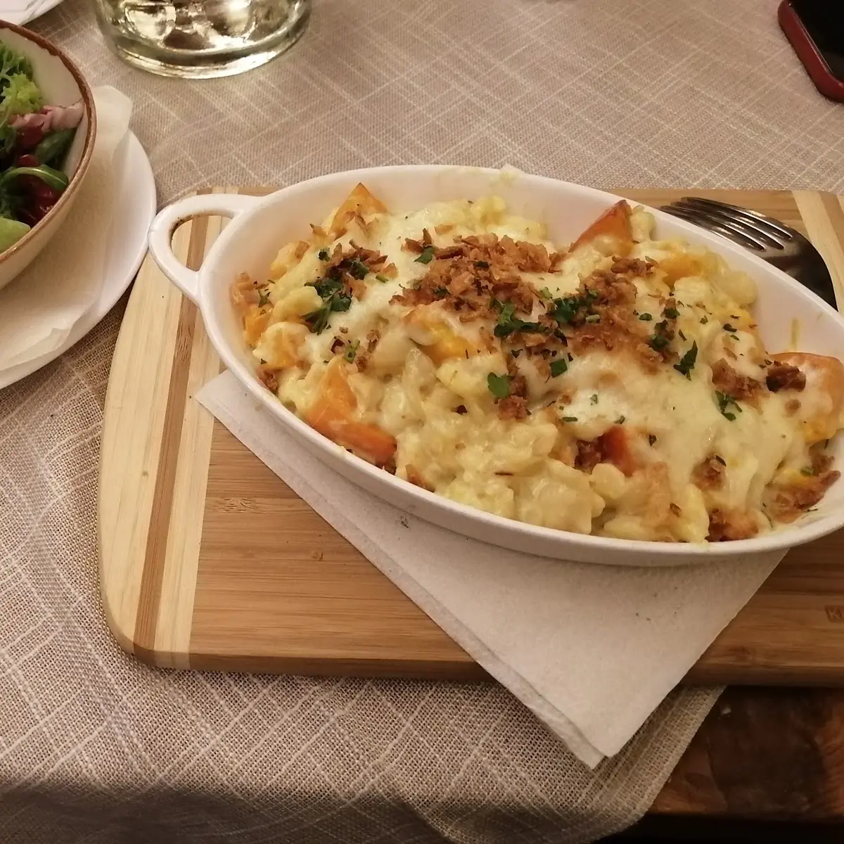 Kürbisspätzle