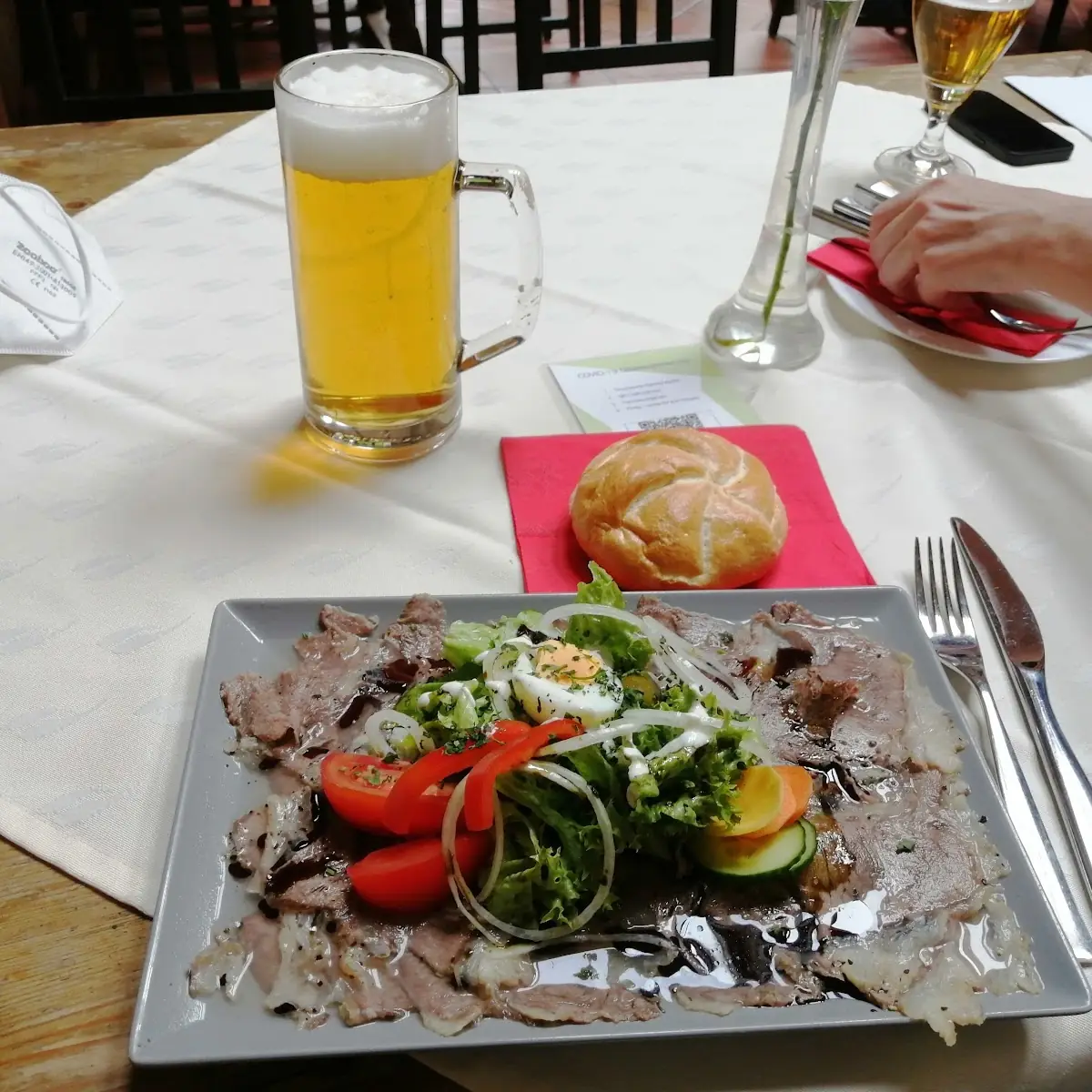 Saures Rindfleisch