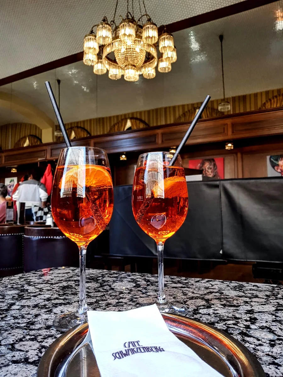 Aperol Spritz Red Wine Soda Zitrone