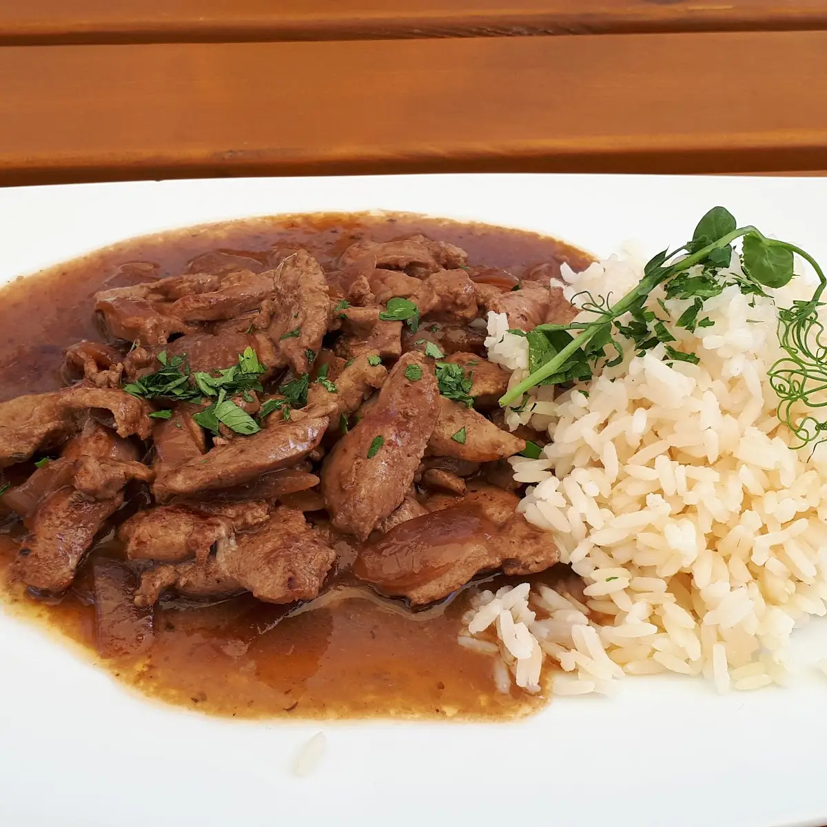 Geröstete Kalbsleber