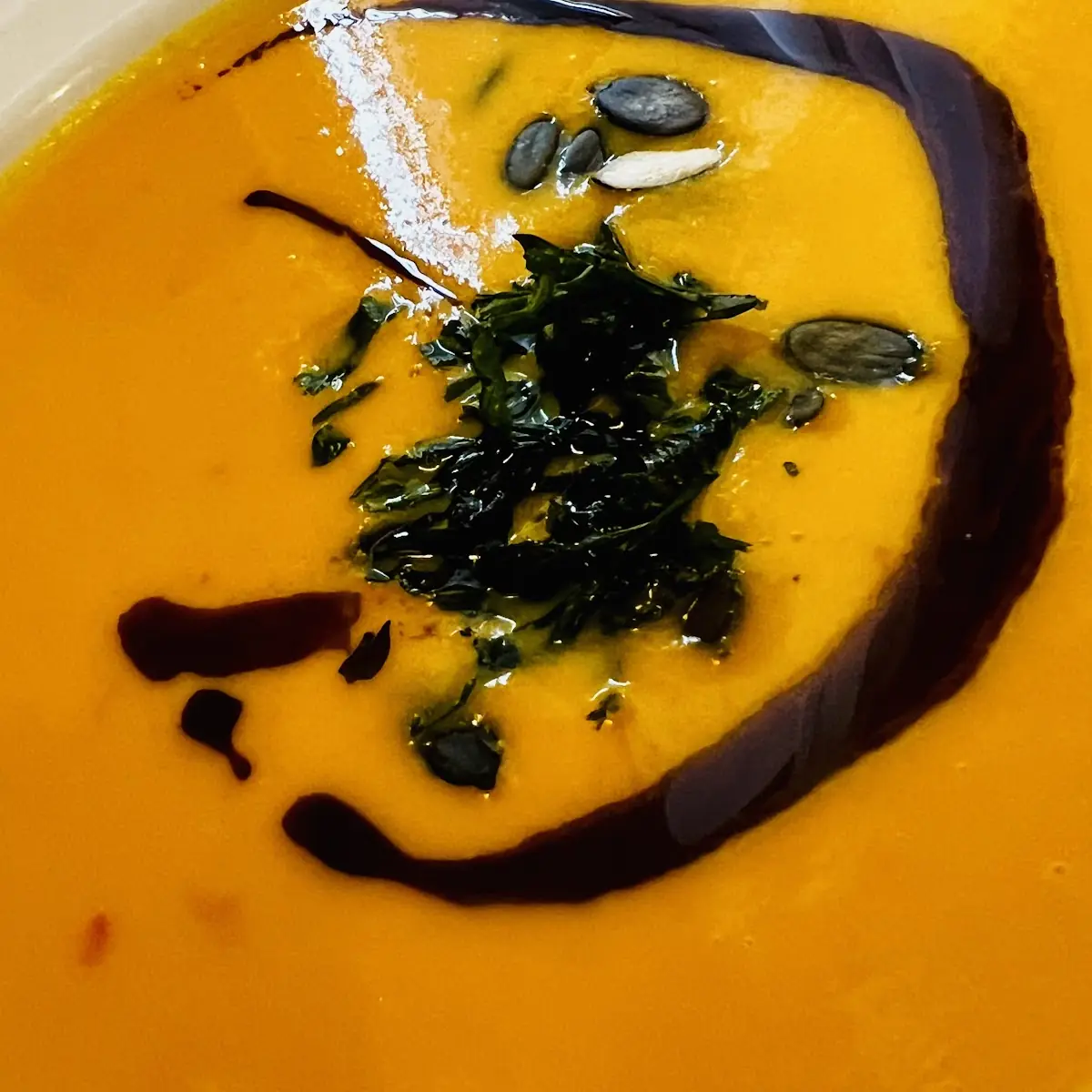 Kürbiscremesuppe