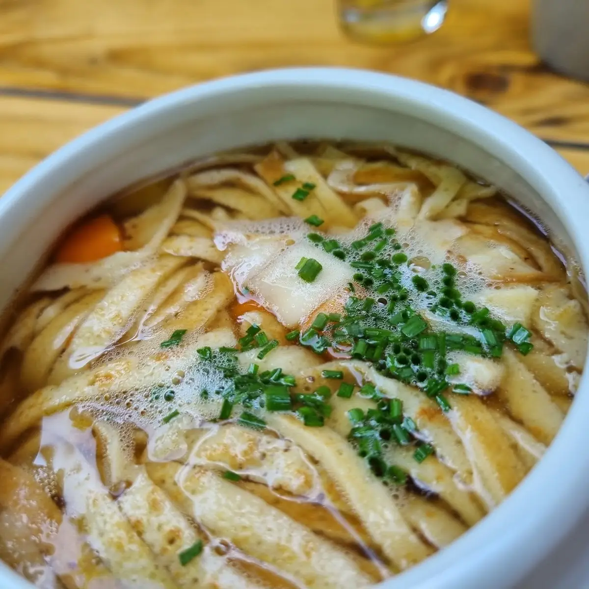 Rinderbouillon Mit Frittaten
