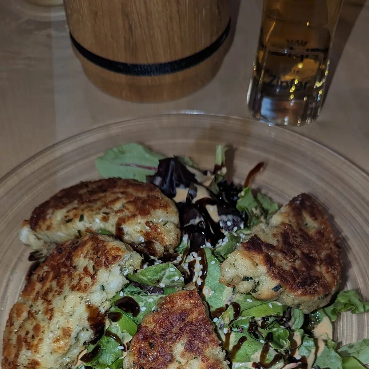 Pressknödel Auf Salat