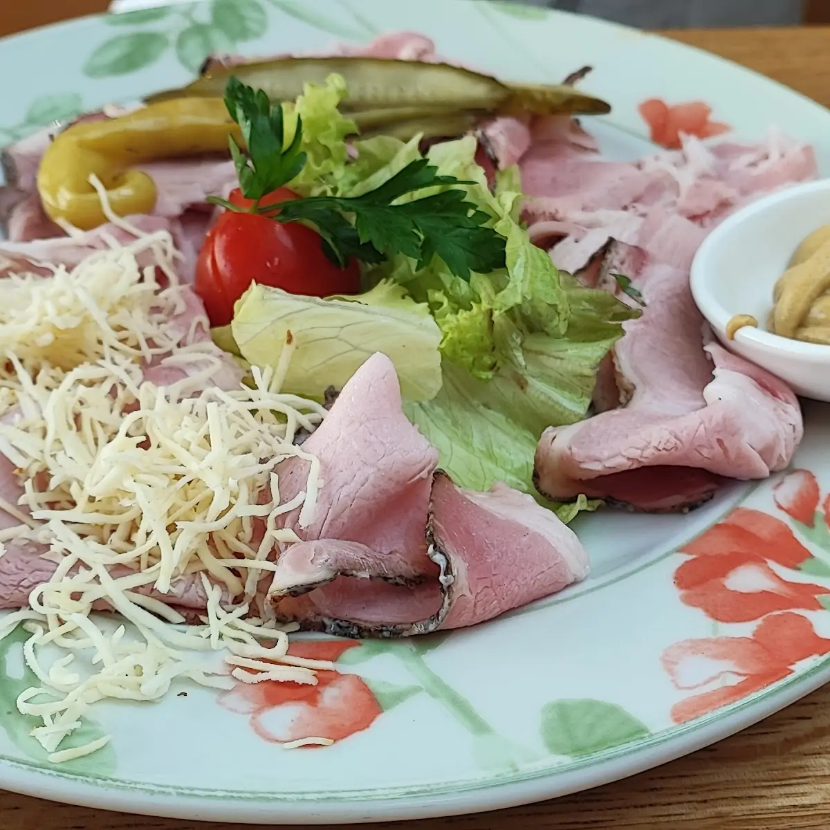 Schinkenplatte