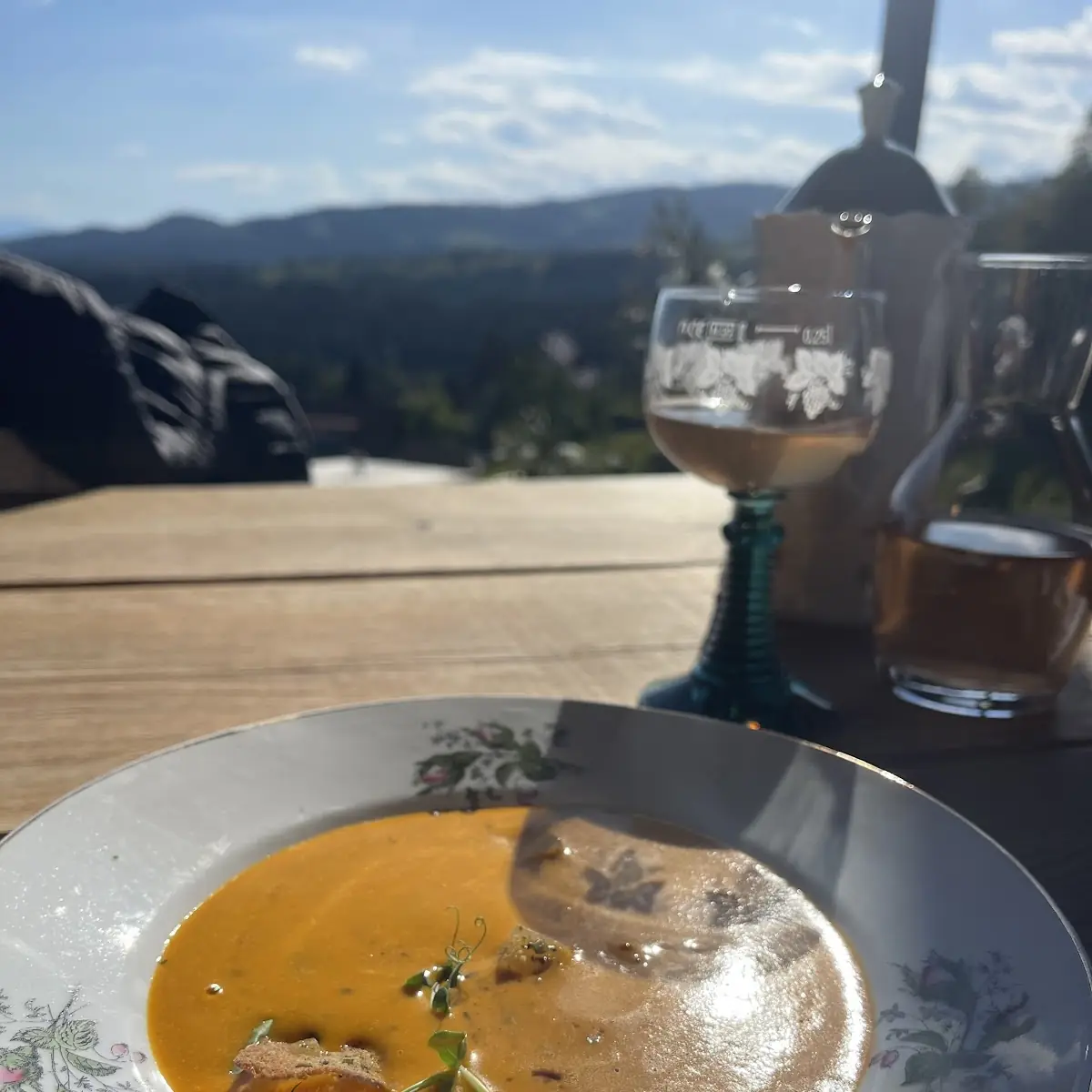 Kürbiscremesuppe