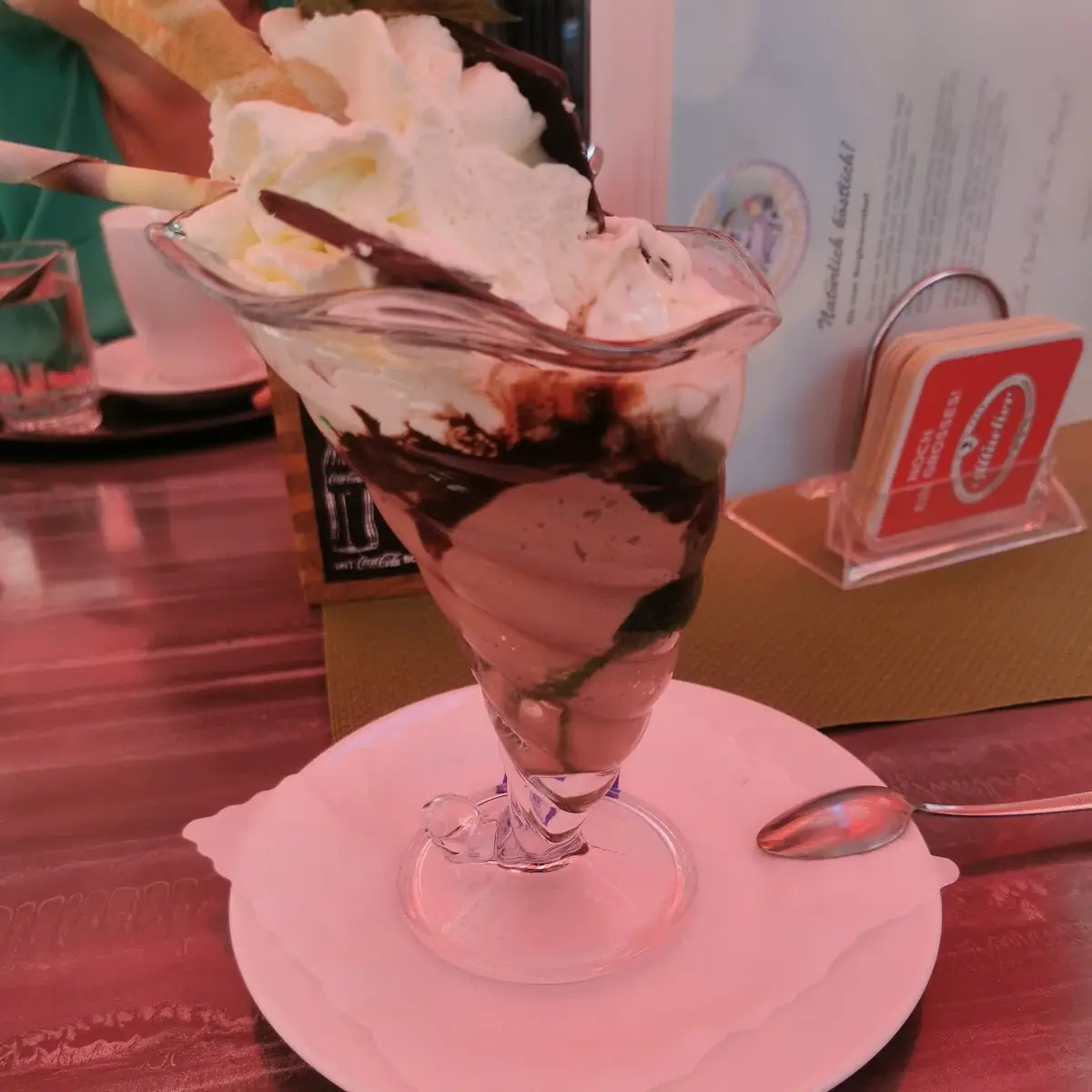 Schoko Eisbecher After Eight