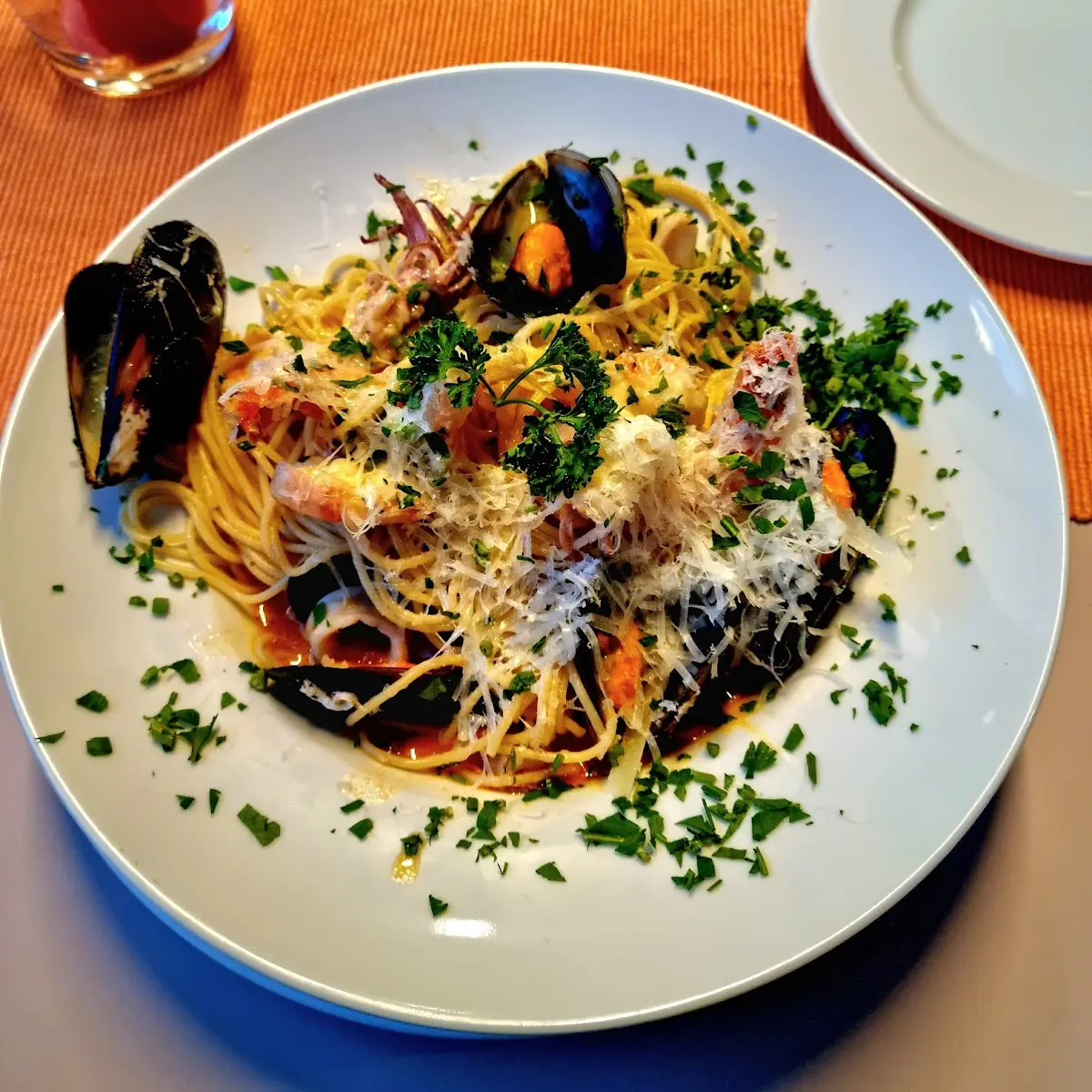 Spaghetti Mit Meeresfrüchten