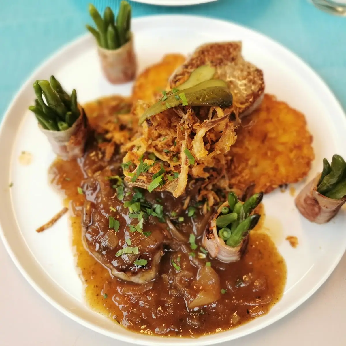 Zwiebelrostbraten