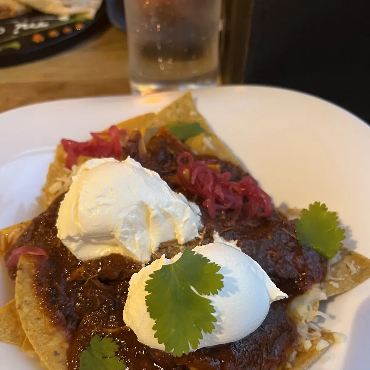 Chilaquiles Rojos Leicht Scharf